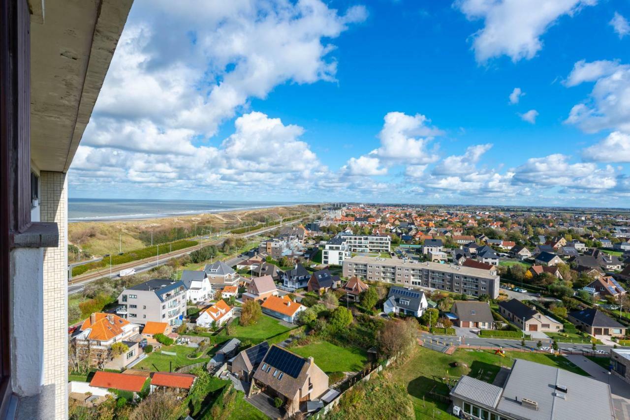 Panoramic & Modern Apartment With Sea View Bredene Exteriör bild